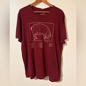 Old Navy Bacon Diagram Graphic Tee